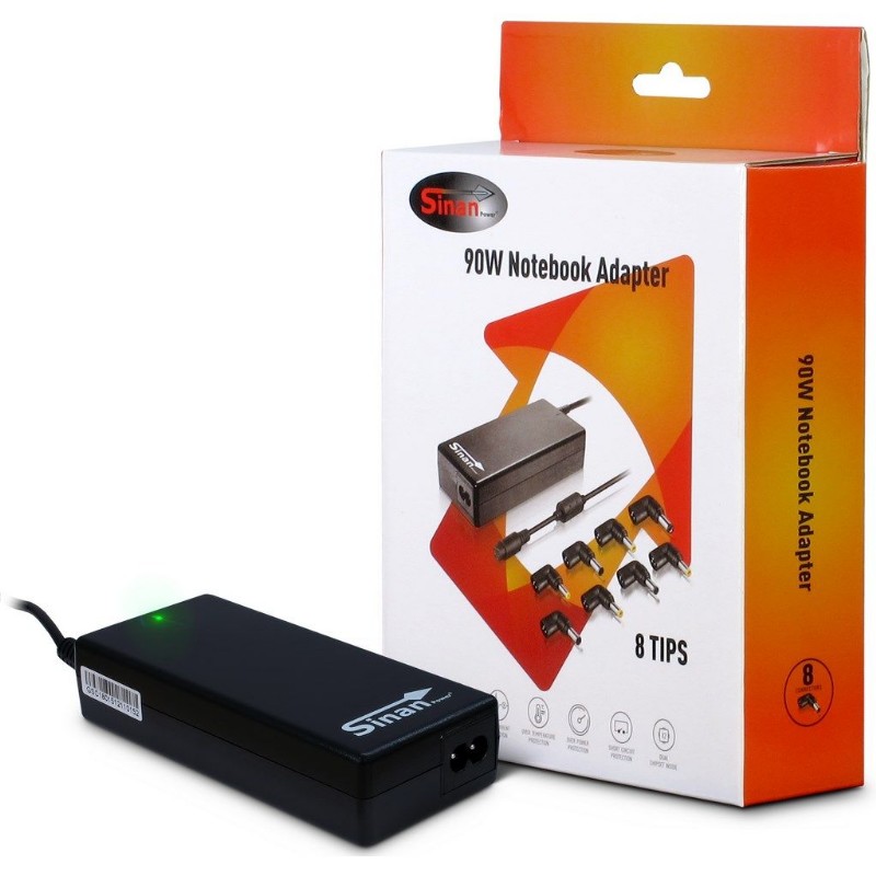 Notebook töltő Inter-Tech 90W Sinan UB-90HB