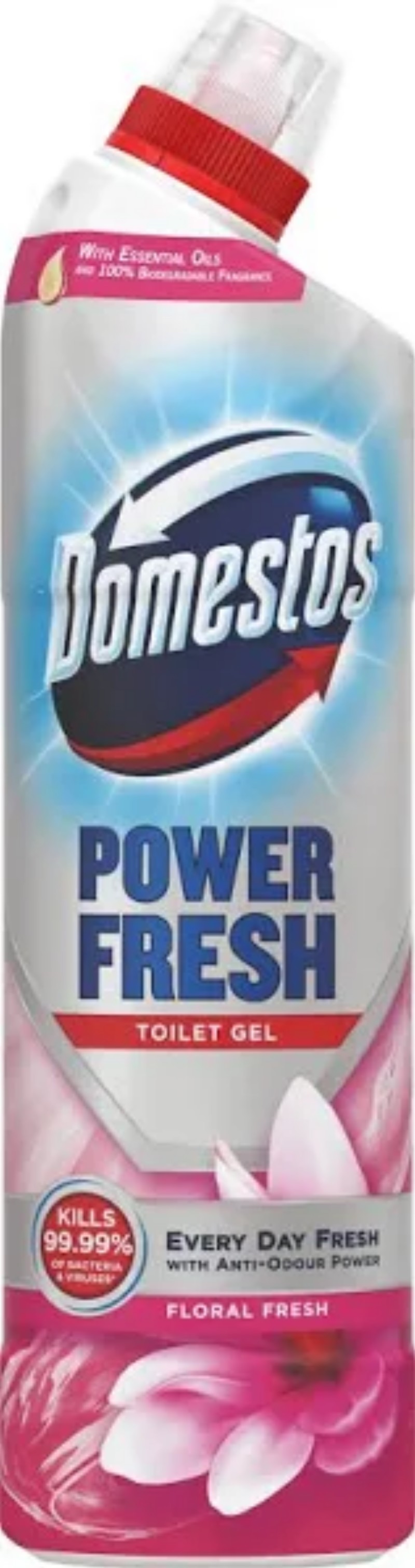 WC tisztító Domestos 700ml Power Fresh Floral