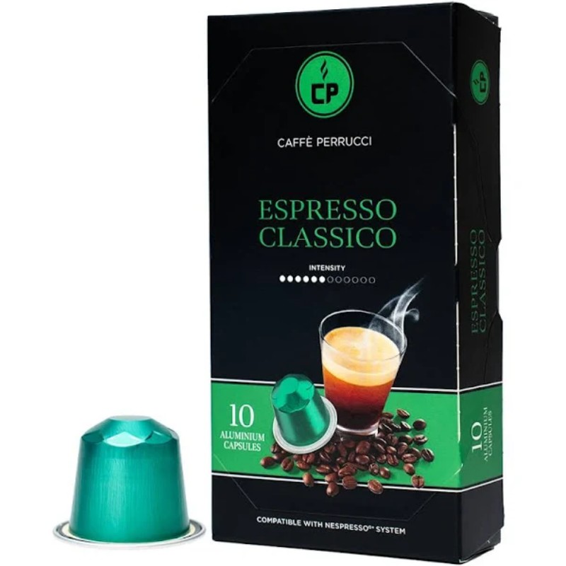 Kávé kapszula Caffé Perrucci Espresso Classico 10db/csomag