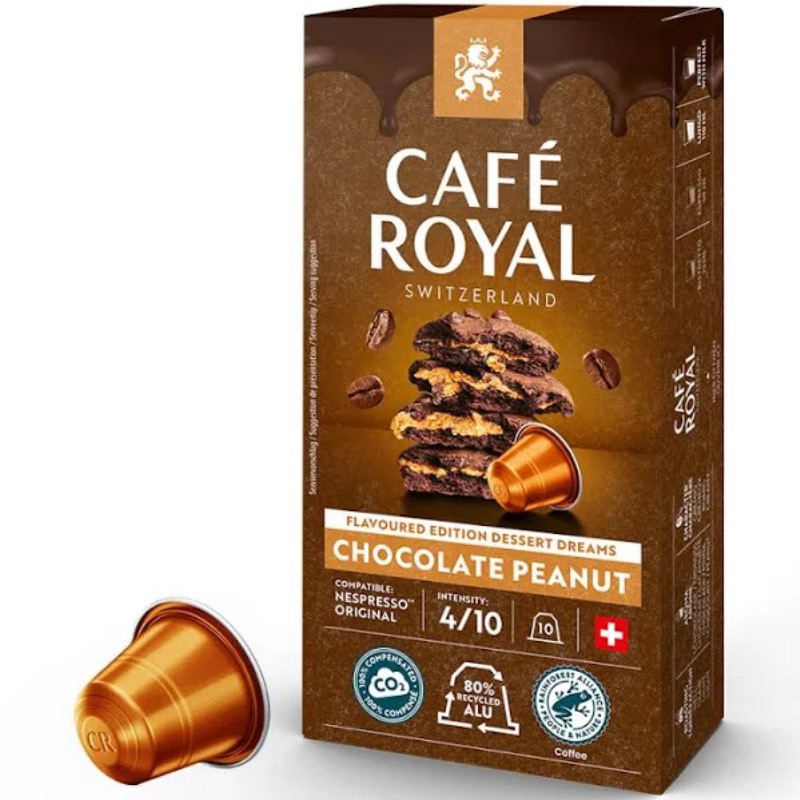 Kávé kapszula Café Royal Chocolate Peanut 10db/csomag