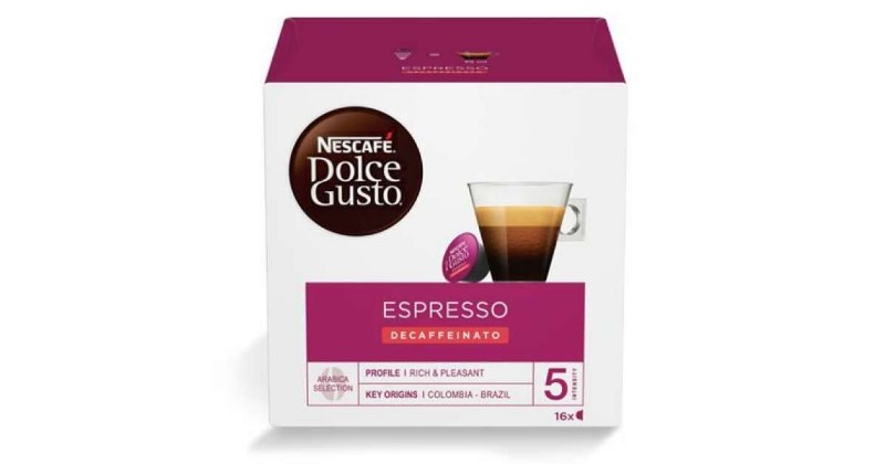 Kávé kapszula Dolce Gusto Espresso koffeinmentes 16db/csomag