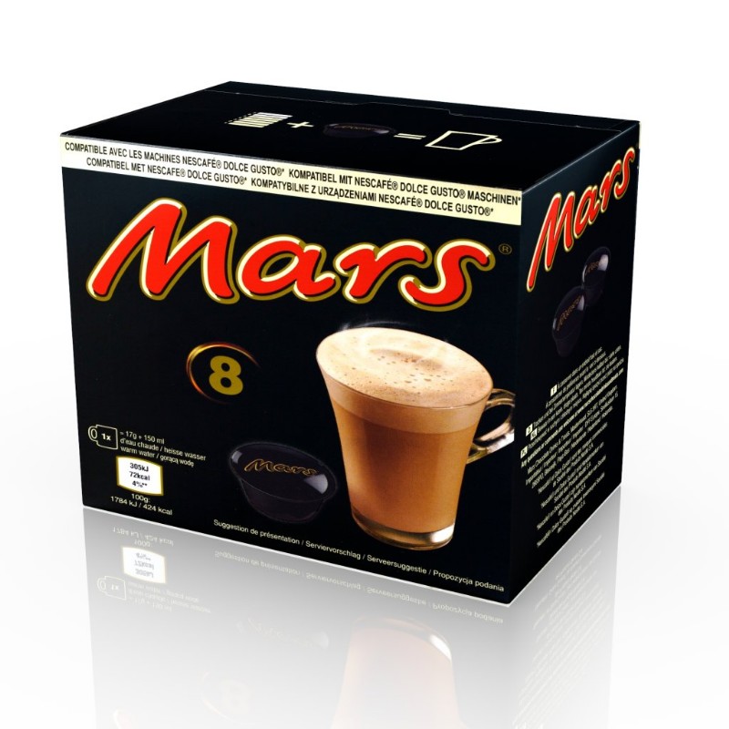 Kávé kapszula Dolce Gusto Mars 8db/csomag