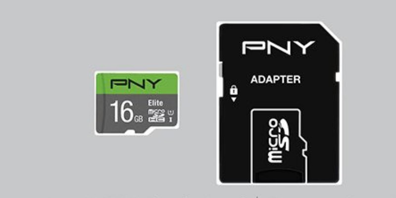 Memóriakártya PNY 16GB microSDXC Elite Class 10 UHS-I+a.
