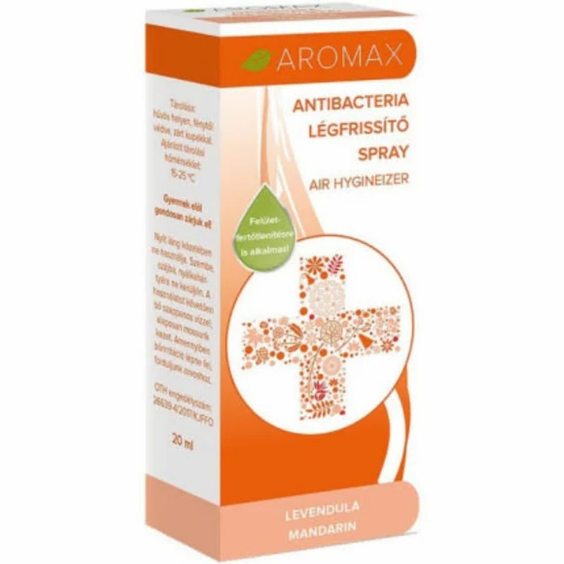 Légfrissítő Aromax anibakteria levendula-mandarin 20ml