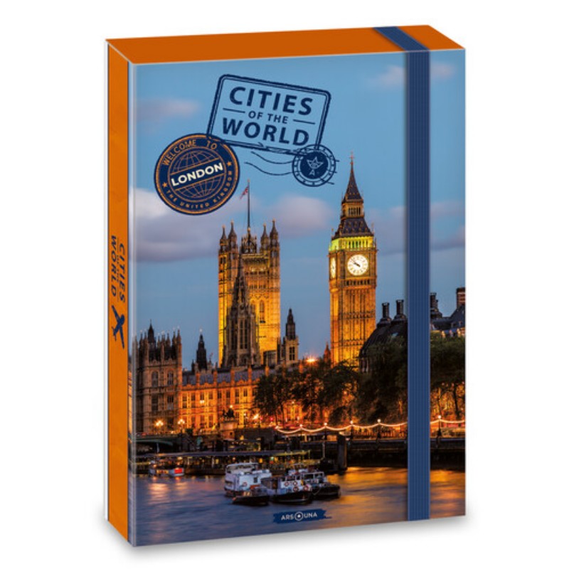 Füzetbox Ars Una A/4 Cities-London