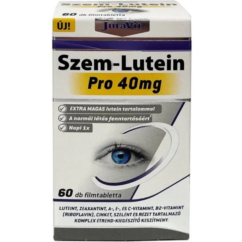 Vitamin JutaVit Szem-Lutein Pro 40mg 60db