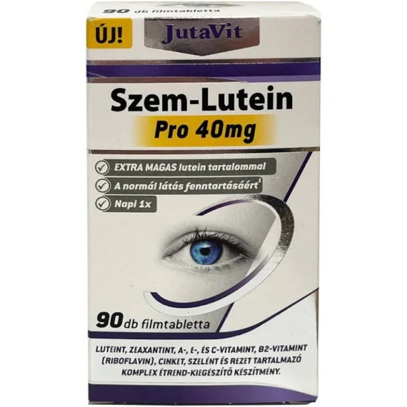 Vitamin JutaVit Szem-Lutein Pro 40mg 90db