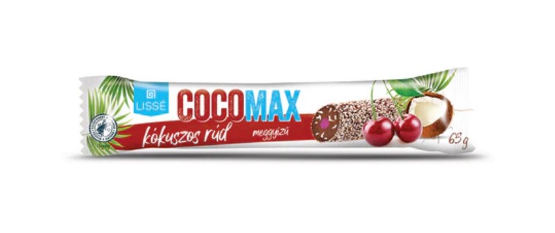 Csoki CocoMax kókuszos rúd 65g meggy