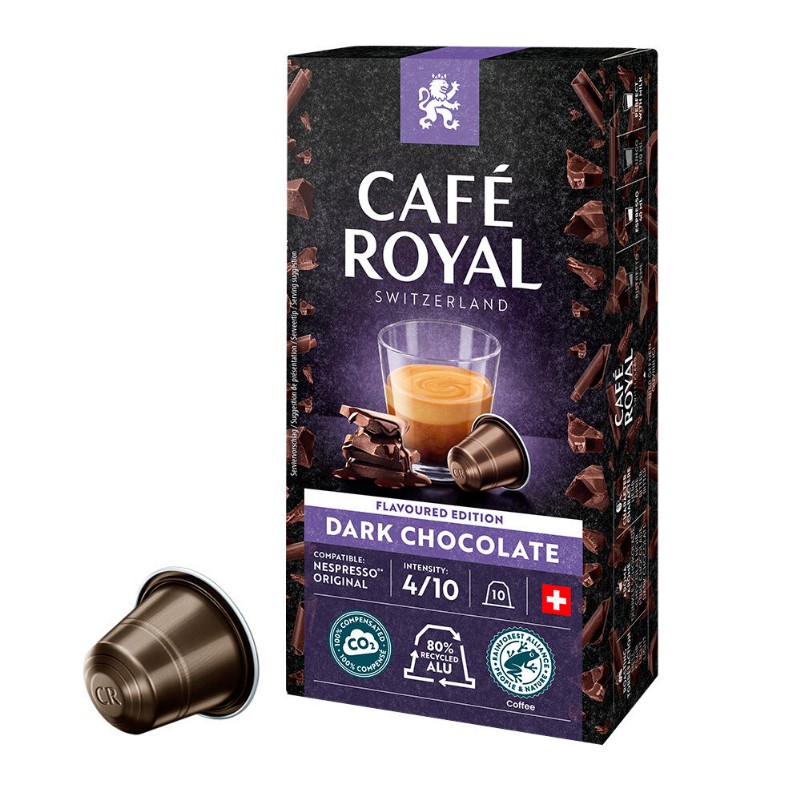 Kávé kapszula Café Royal Dark Chocolate 10db/csomag
