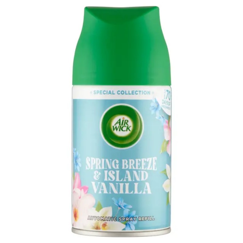 Légfrissítő Airwick ut 250ml Spring Breeze & Island Vanilla
