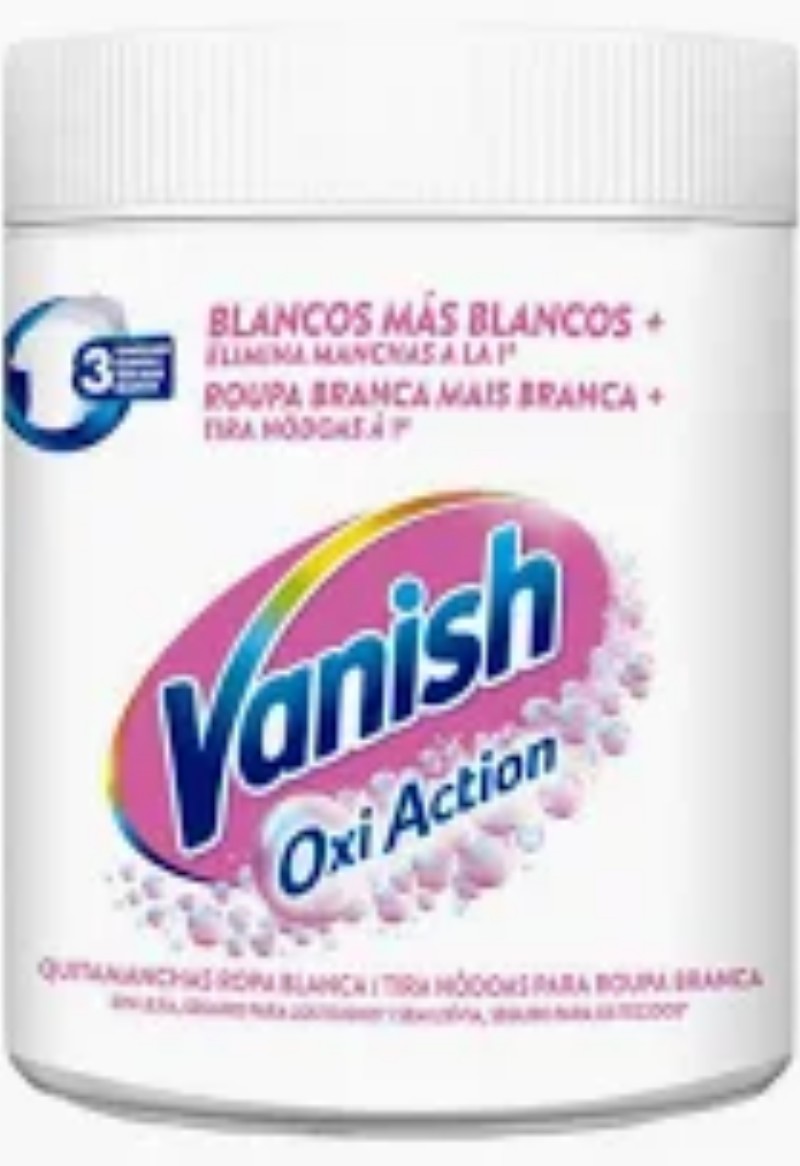 Folttisztító Vanish Oxi Action White 450g