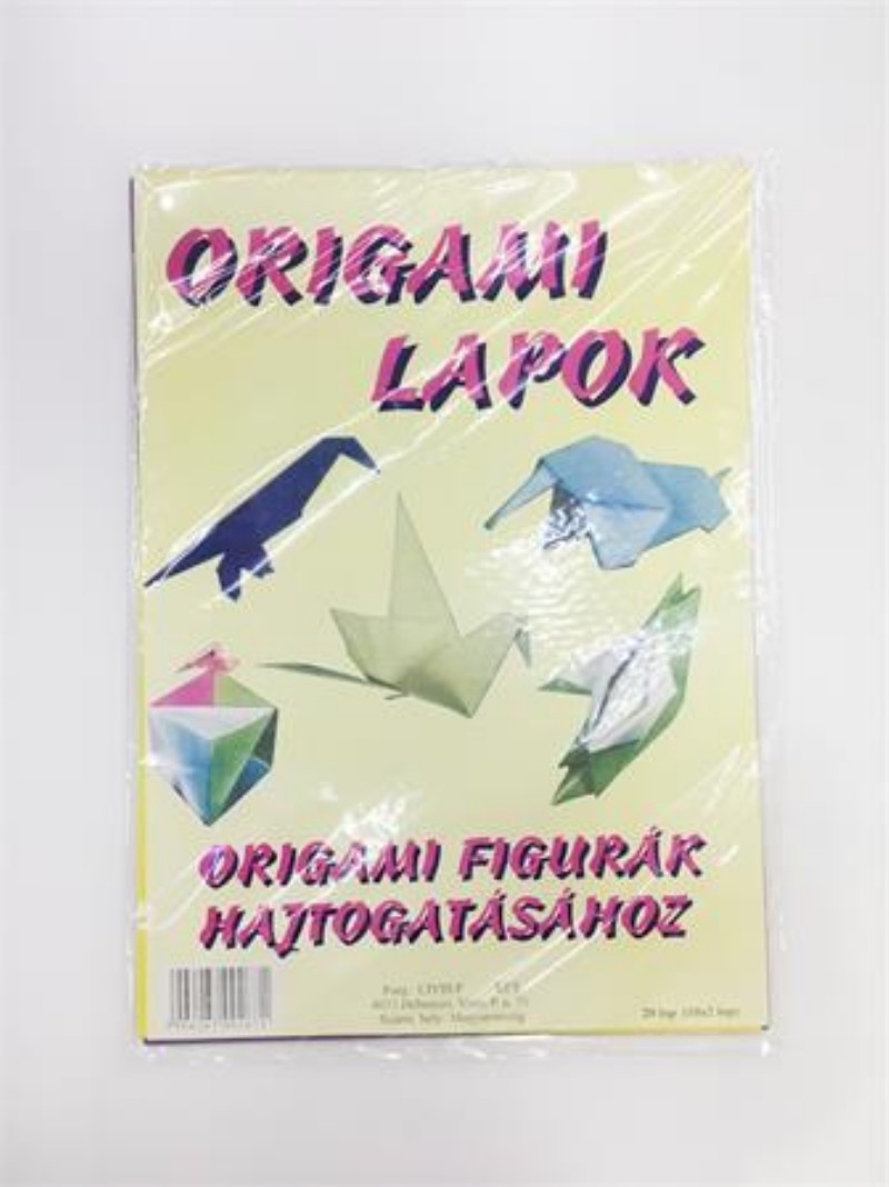 Origami lapok A4 20lap