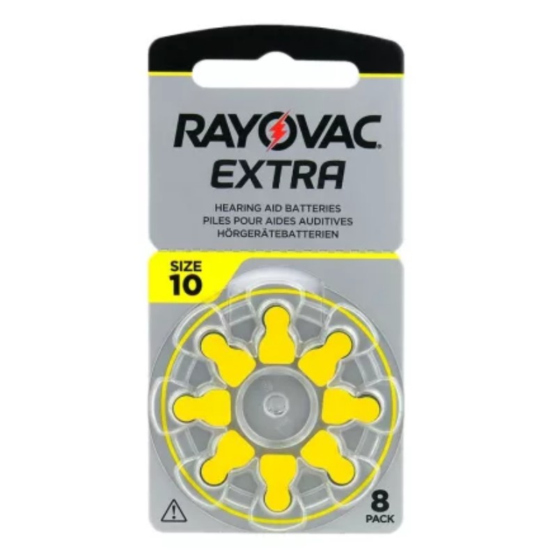 Elem Rayovac nagyot halló készülékbe V10 B8