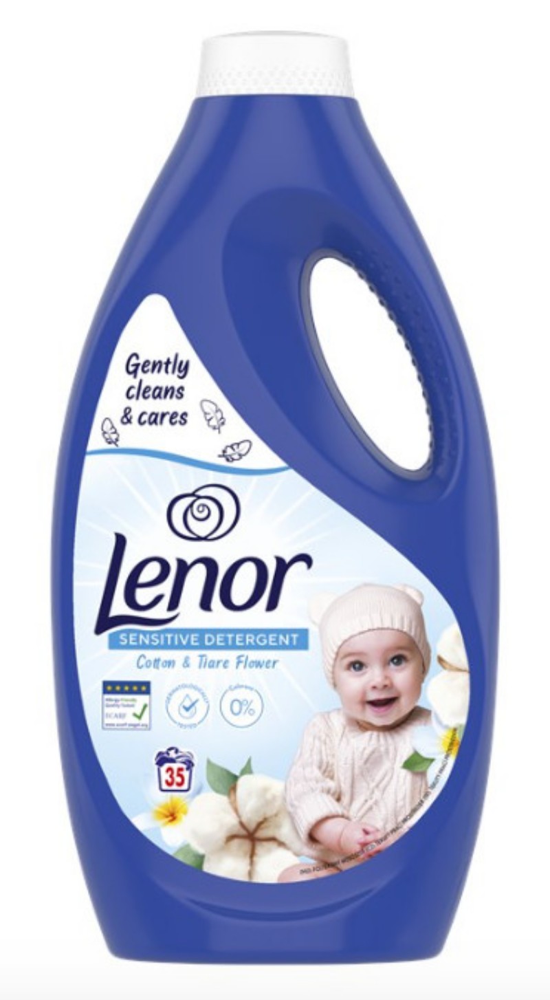 Folyékony Mosószer Lenor 1750ml Sensitive