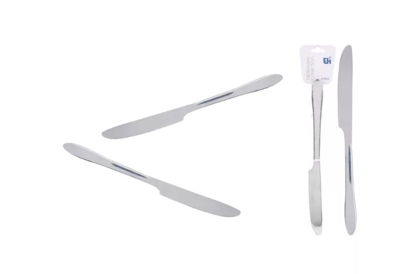 Kés fém 2db/csomag 23,5 cm