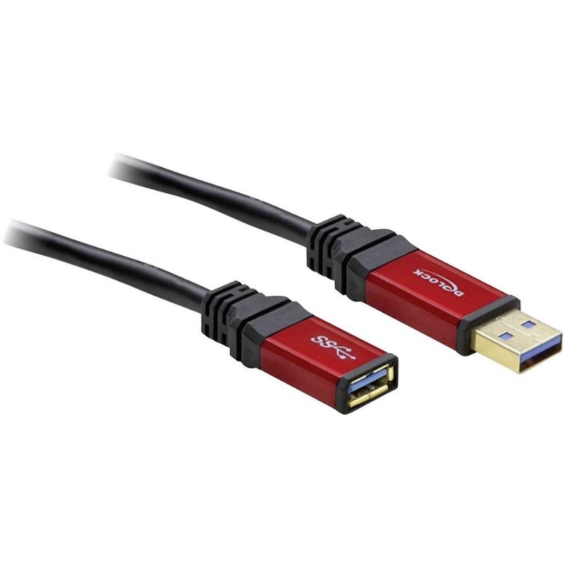 Kábel DeLock Type-A male > USB 3.0 Type-A female 3m