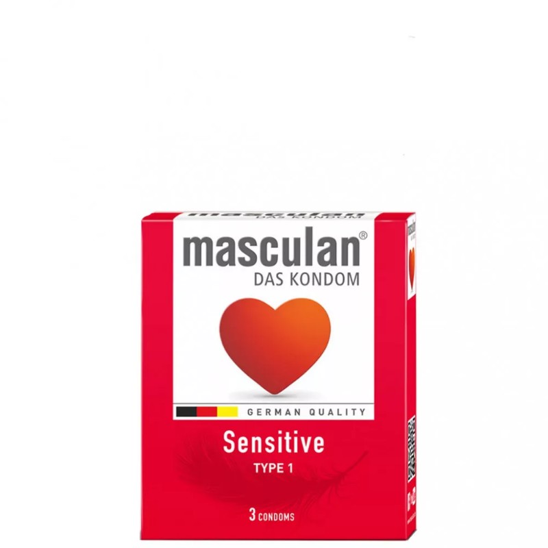 Óvszer Masculan 3 db/csomag Sensitive