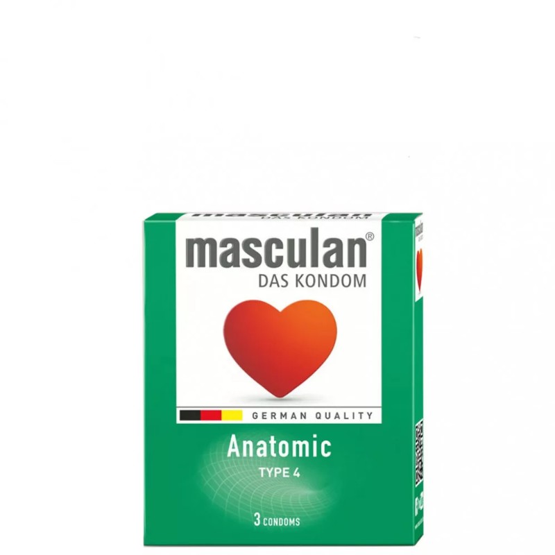 Óvszer Masculan 3 db/csomag Anatomic