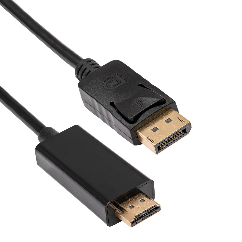 Kábel Akyga HDMI / DisplayPort AK-AV-05 1.8m