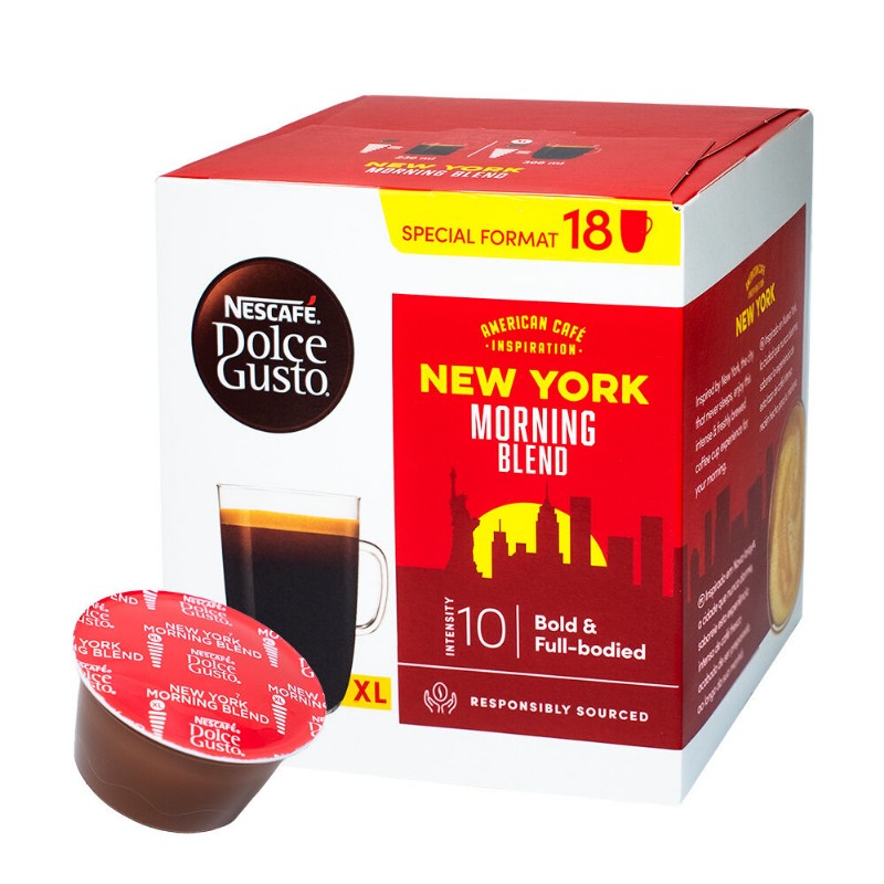 Kávé kapszula Dolce Gusto New York Morning Blend 18 db