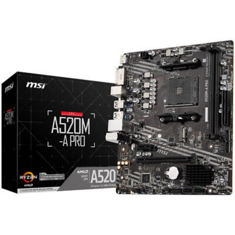 Alaplap MSI A520M-A PRO