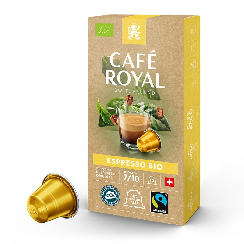 Kávé kapszula Cafe Royal Espresso Bio 10db/csomag