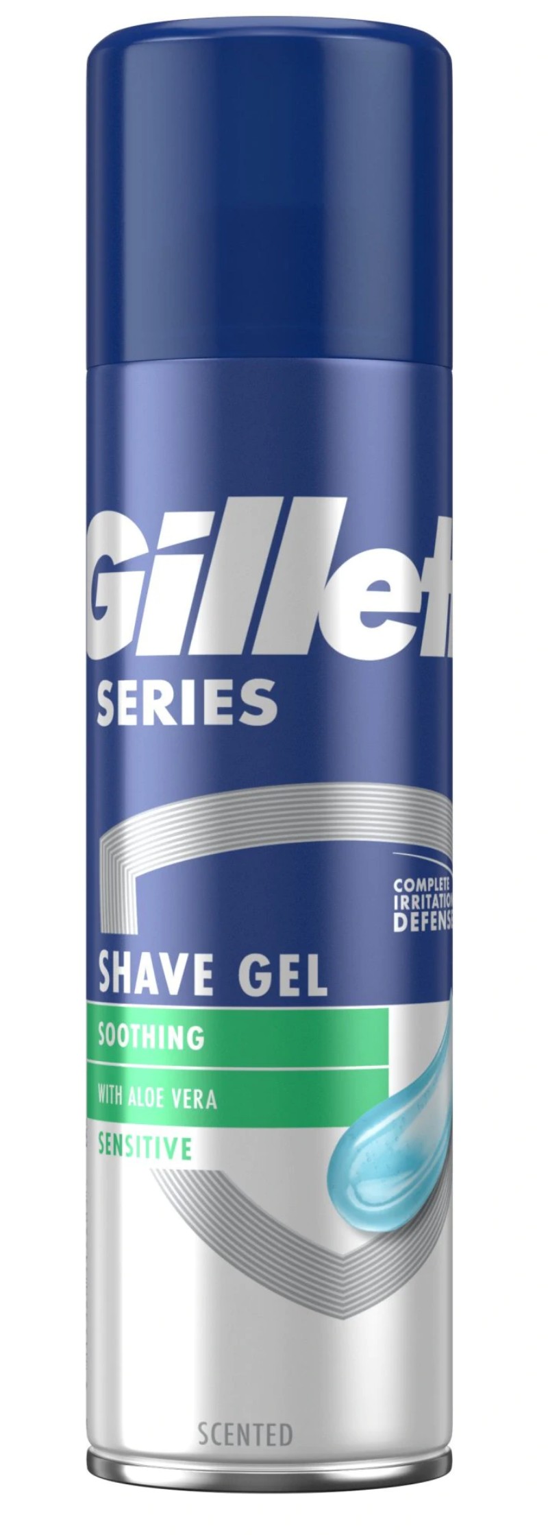 Borotvazselé Gillette Series Érzékeny bőr Aloe 200ml