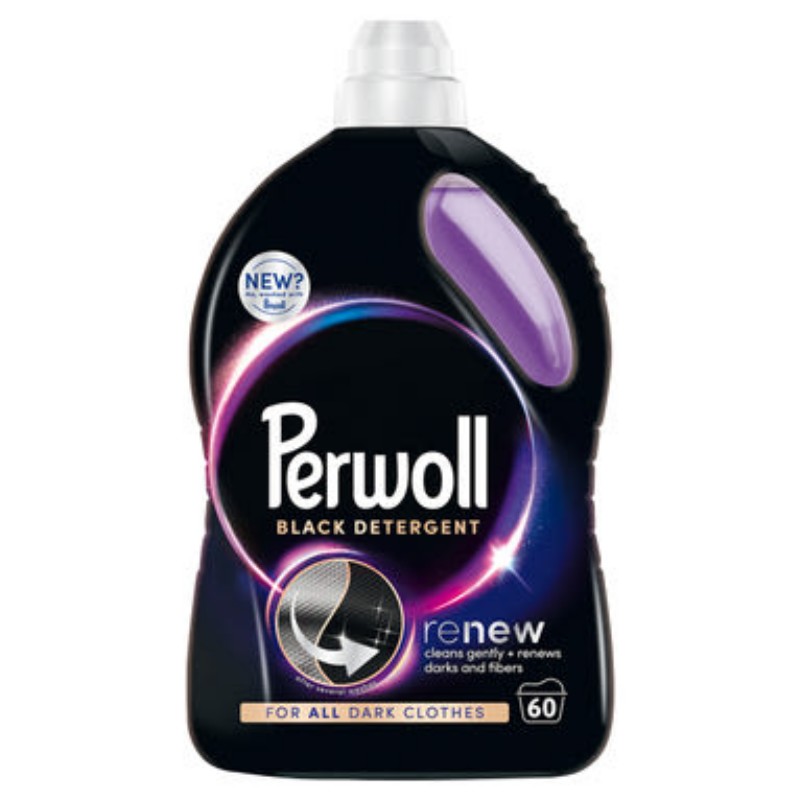 Folyékony mosószer Perwoll Renew Black 60 mosás 3000ml