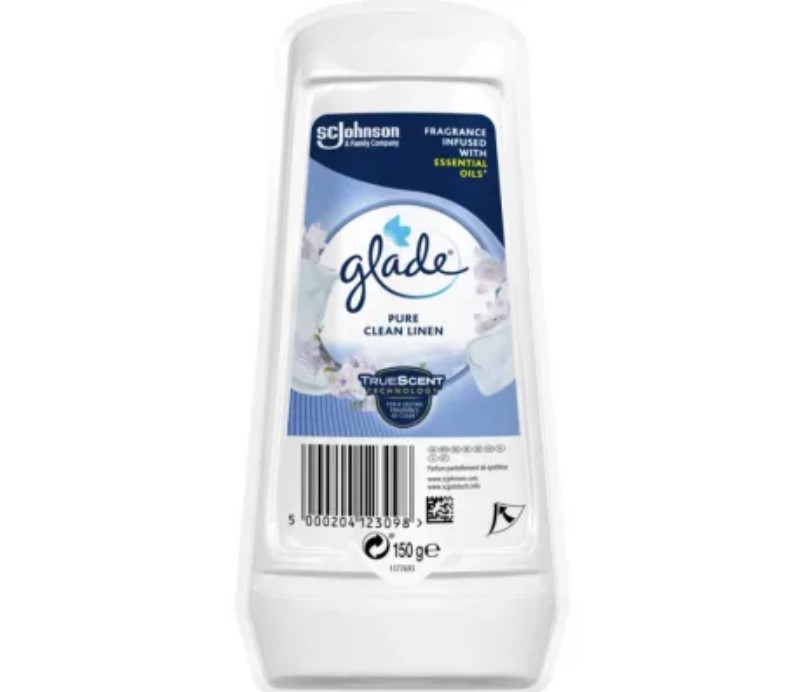 Légfrissítő Glade zselé 150g Pure Clean Linen