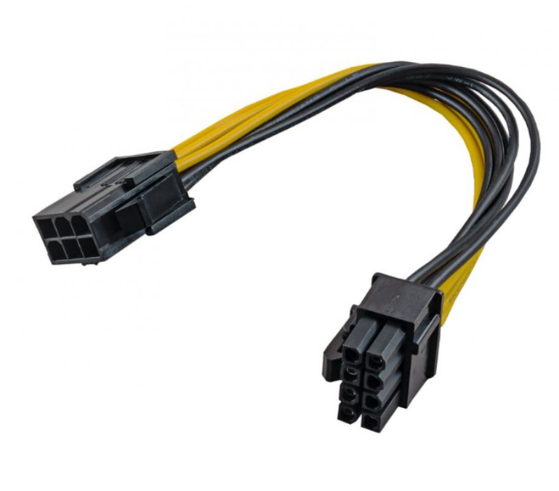 Adapter Akyga AK-CA-07 PCI Express 6-pin/6+2-pin