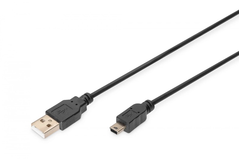 Kábel Nedis USB A -> Mini B 5pin 3m AK-300130-030-S