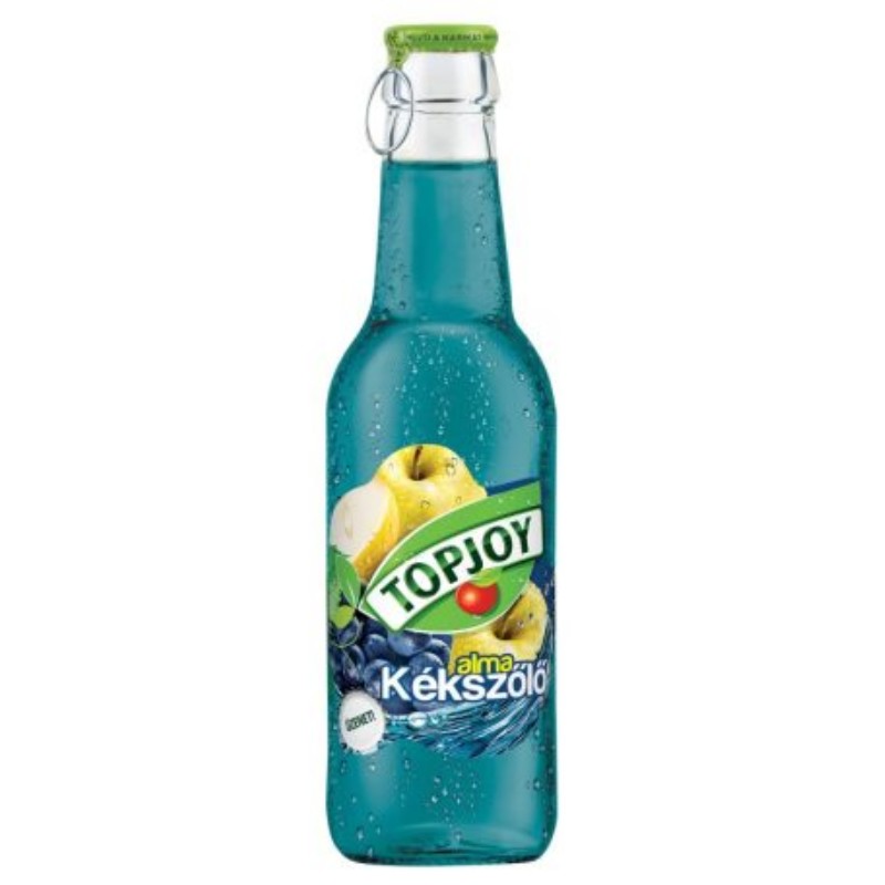 Üdítőital TopJoy 0,25l Kékszőlő alma visszaváltható