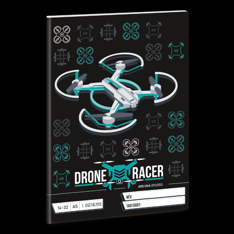 Füzet Ars Una A/5 14-32 1. osztályos Drone Racer