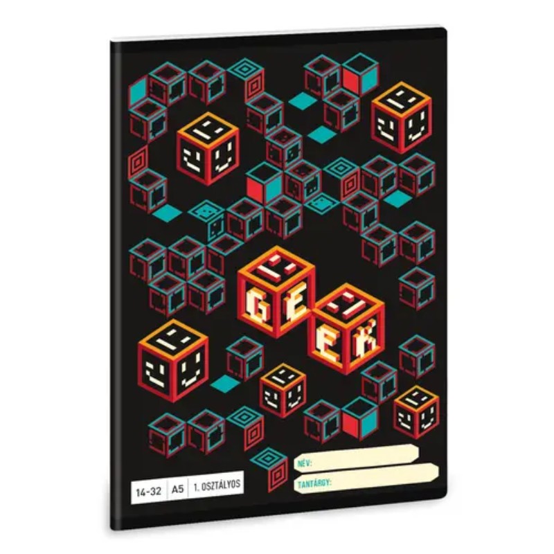 Füzet Ars Una A/5 14-32 1. osztályos Geek