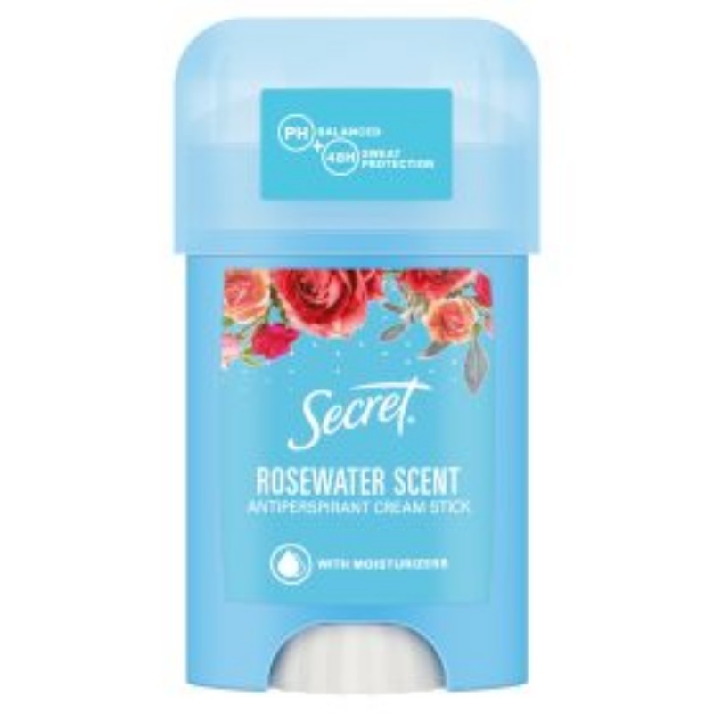 Dezodor Secret krémstift Rosewater 40ml