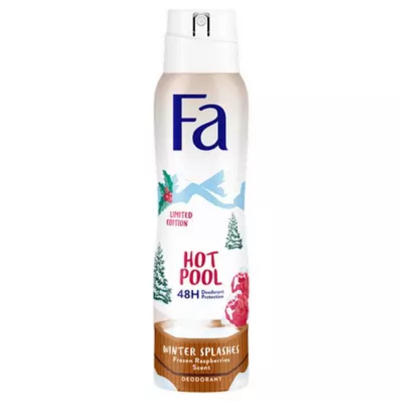 Dezodor Fa spray Hot Pool Winter Splashes 150ml