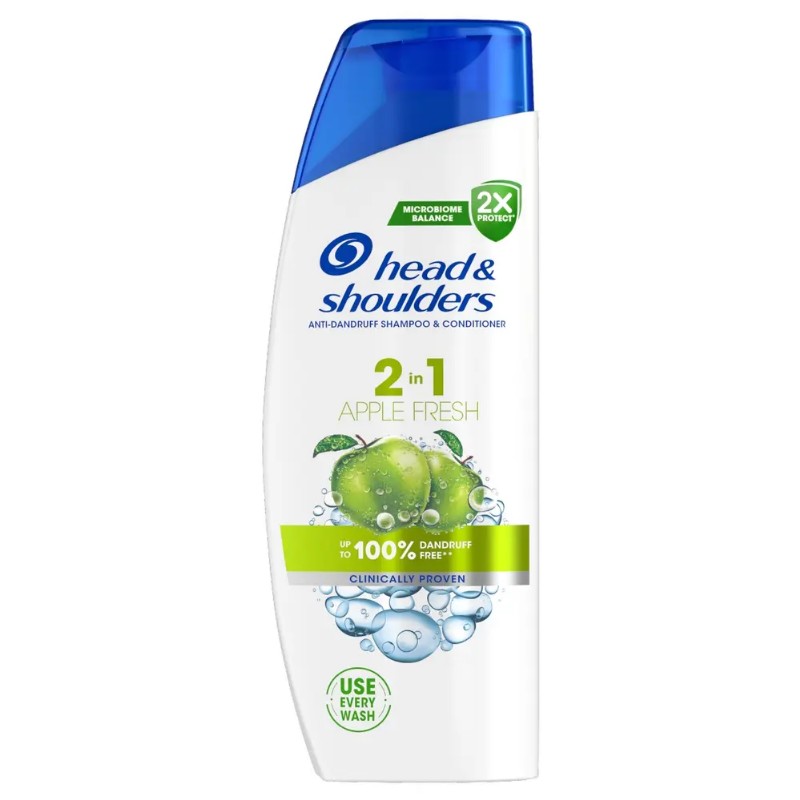 Sampon Head&Shoulders Apple Fresh 2 in 1 400ml