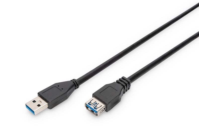 Kábel Digitus USB hosszabbító 1,8m