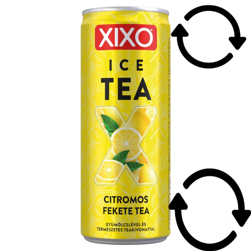Üdítőital Xixo tea 250ml Citromos fekete visszaváltható