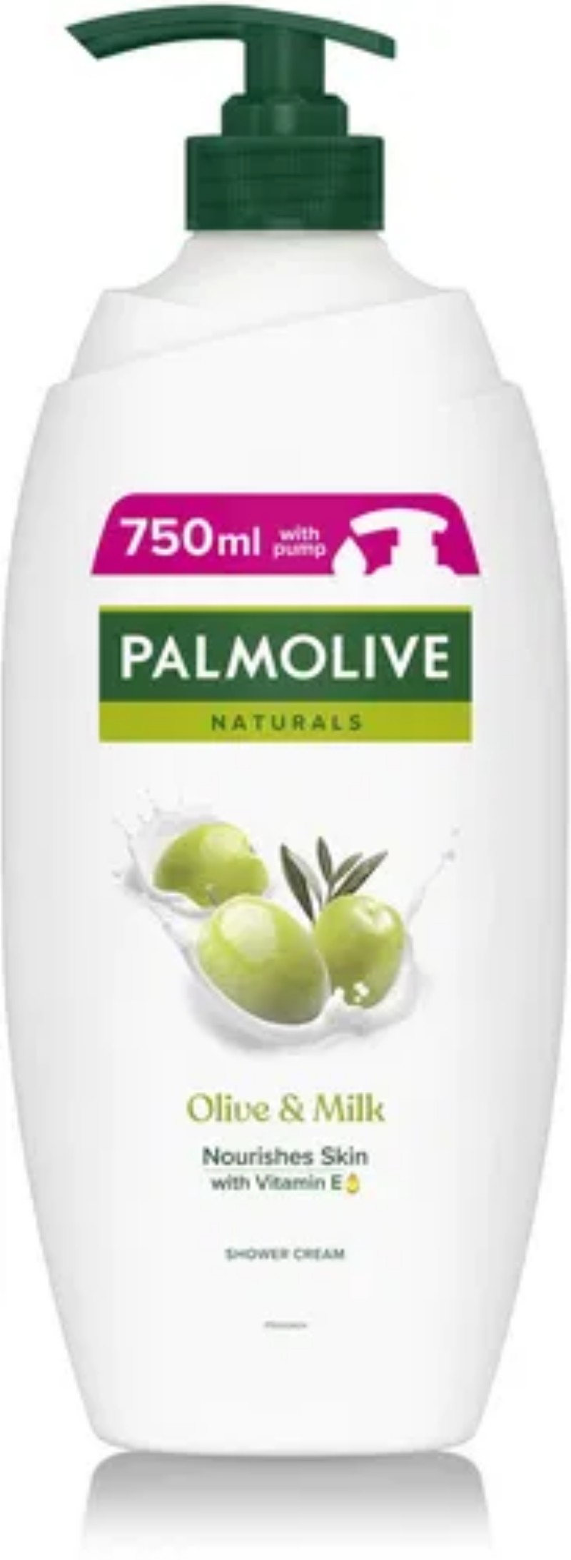 Tusfürdő pumpás Palmolive 750ml Olive & Milk