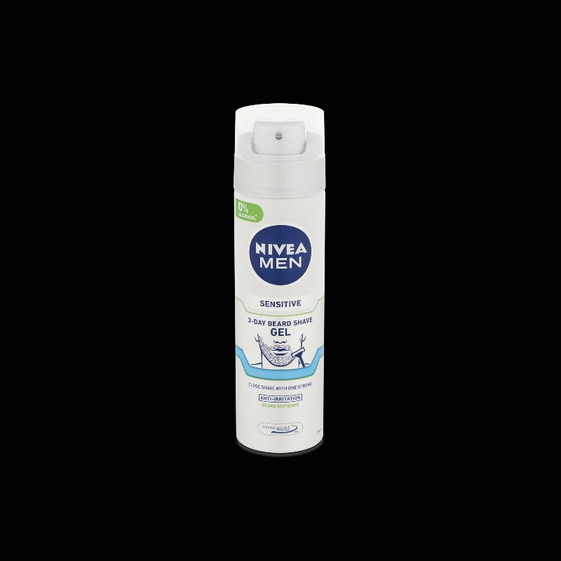 Borotvahab Nivea Men 200 ml Sensitive 3-Day Beard Shave