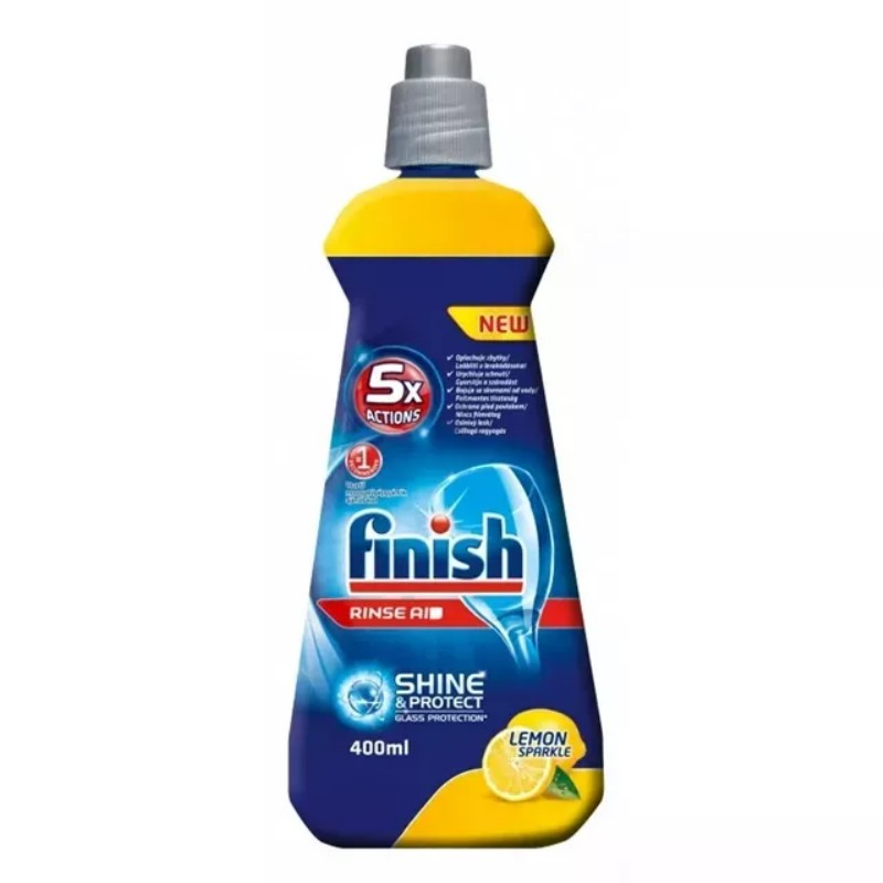 Mosogatógép öblítő Finish 400ml Lemon