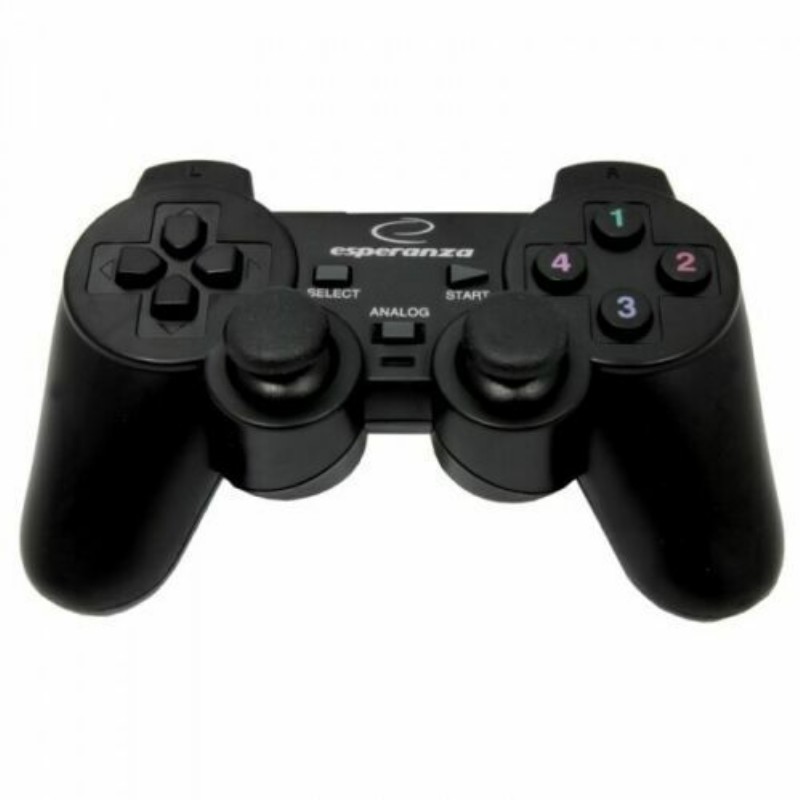 Gamepad Esperanza EG102 vezetékes konzol - fekete