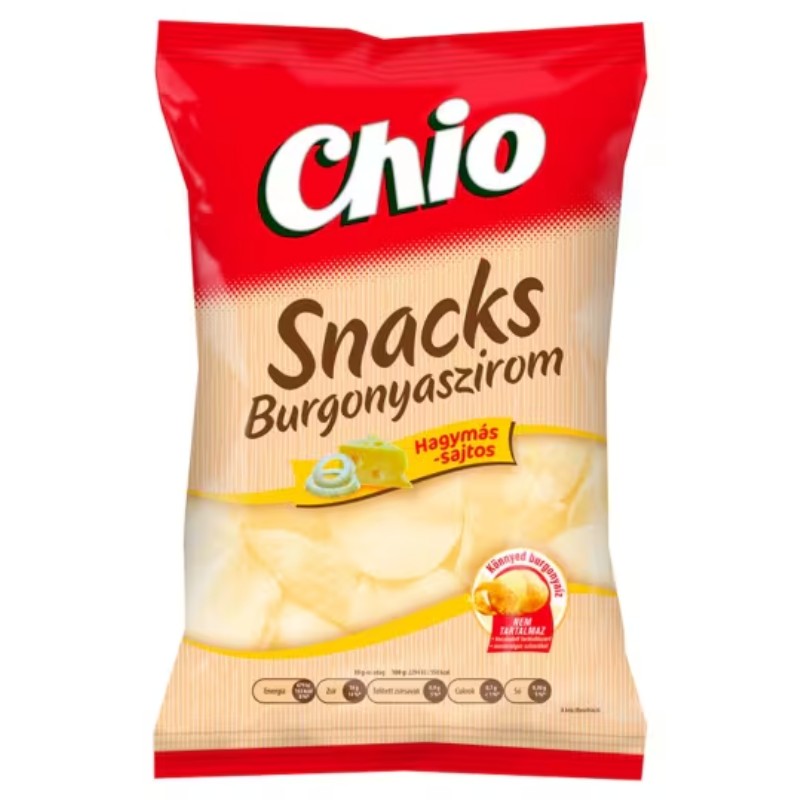 Chio Chips Burgonyaszirom Hagymás-sajtos 40g