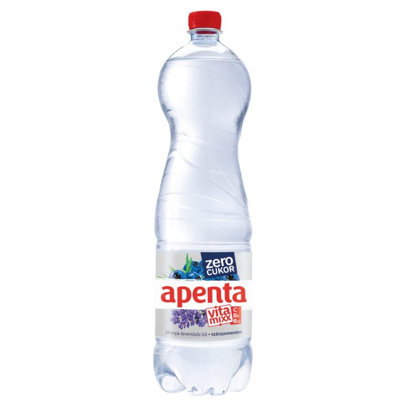 Üdítőital Apenta VitaMixx Zero Áfonya-Levendula 1,5l visszaváltható