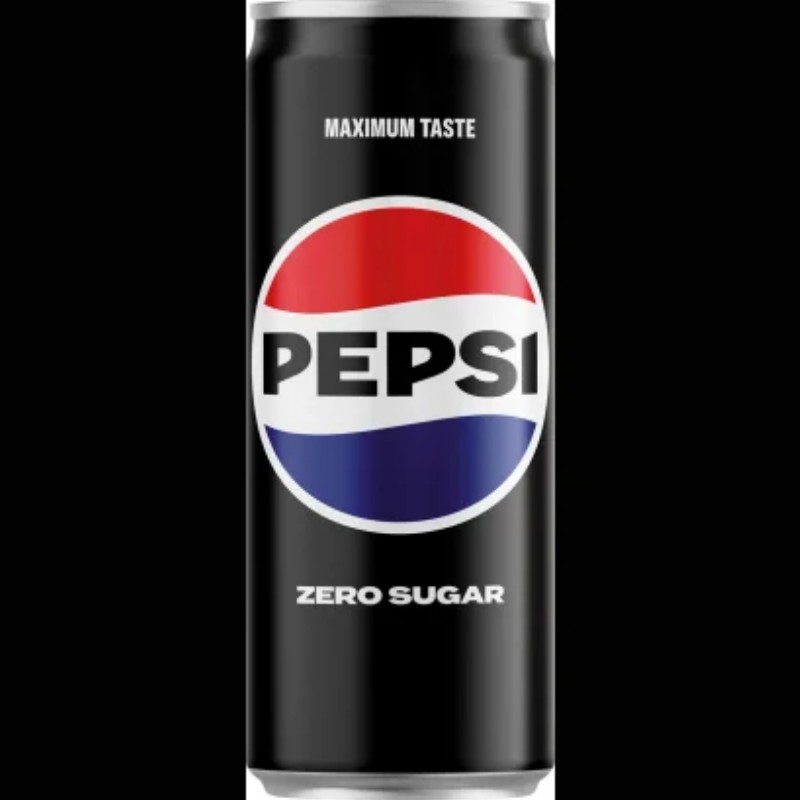 Üdítőital Pepsi 0,33l Zero dobozos visszaváltható
