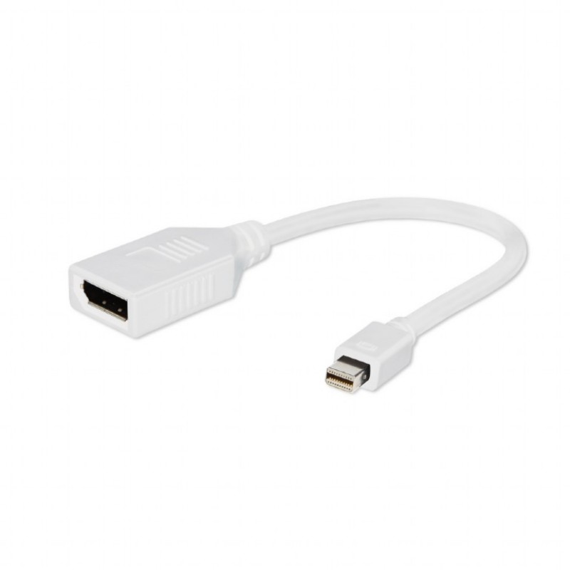 Adapter Gembird Mini DisplayPort to Displayport fehér