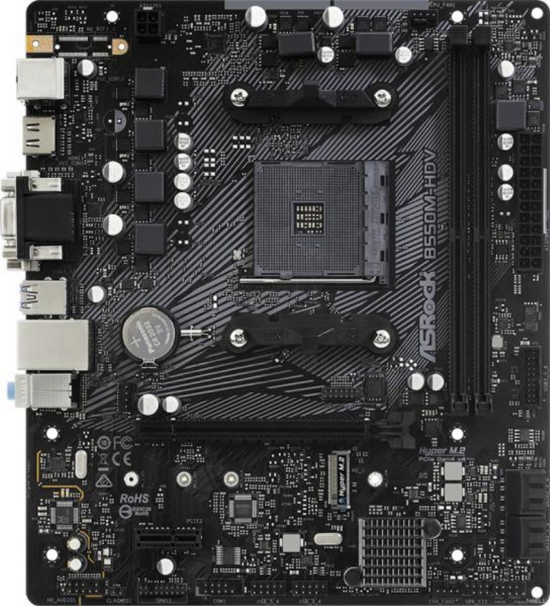 Alaplap ASRock B550M-HDV