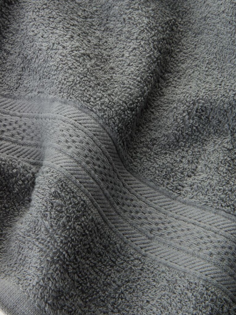 Törölköző pamut 50x90cm szürke