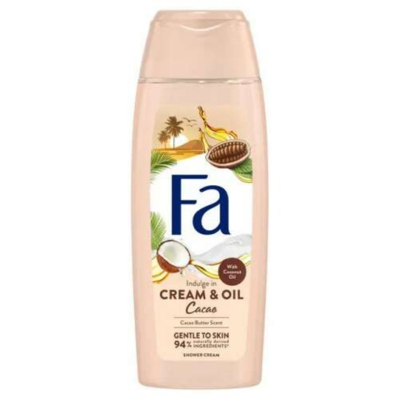 Tusfürdő Fa 250 ml Cream & Oil Cacao